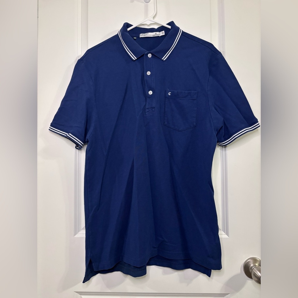 Criquet Navy Blue Polo Shirt